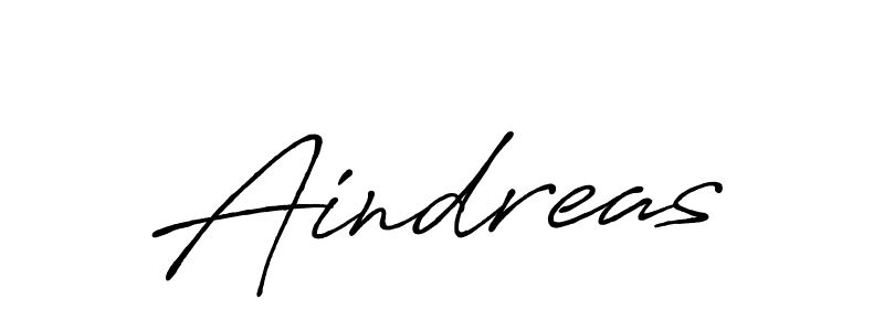 Create a beautiful signature design for name Aindreas. With this signature (Antro_Vectra_Bolder) fonts, you can make a handwritten signature for free. Aindreas signature style 7 images and pictures png