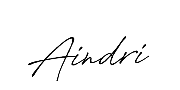 Aindri stylish signature style. Best Handwritten Sign (Antro_Vectra_Bolder) for my name. Handwritten Signature Collection Ideas for my name Aindri. Aindri signature style 7 images and pictures png