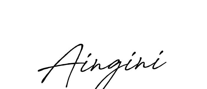 Once you've used our free online signature maker to create your best signature Antro_Vectra_Bolder style, it's time to enjoy all of the benefits that Aingini name signing documents. Aingini signature style 7 images and pictures png