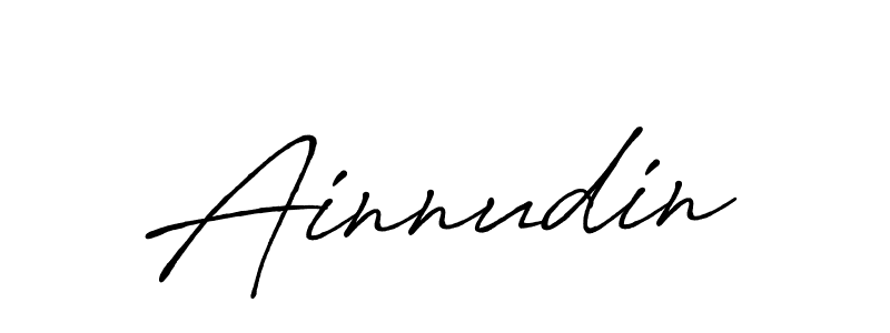 You should practise on your own different ways (Antro_Vectra_Bolder) to write your name (Ainnudin) in signature. don't let someone else do it for you. Ainnudin signature style 7 images and pictures png