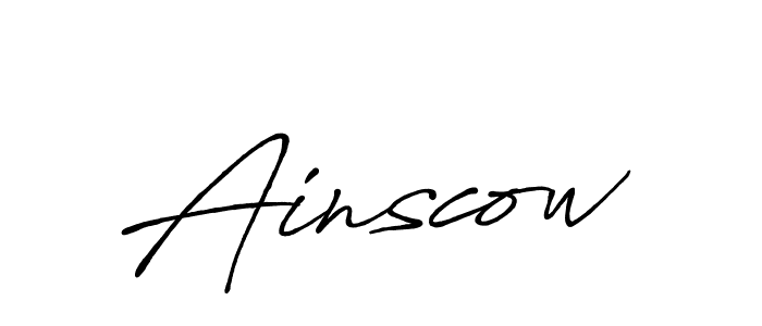 Similarly Antro_Vectra_Bolder is the best handwritten signature design. Signature creator online .You can use it as an online autograph creator for name Ainscow. Ainscow signature style 7 images and pictures png
