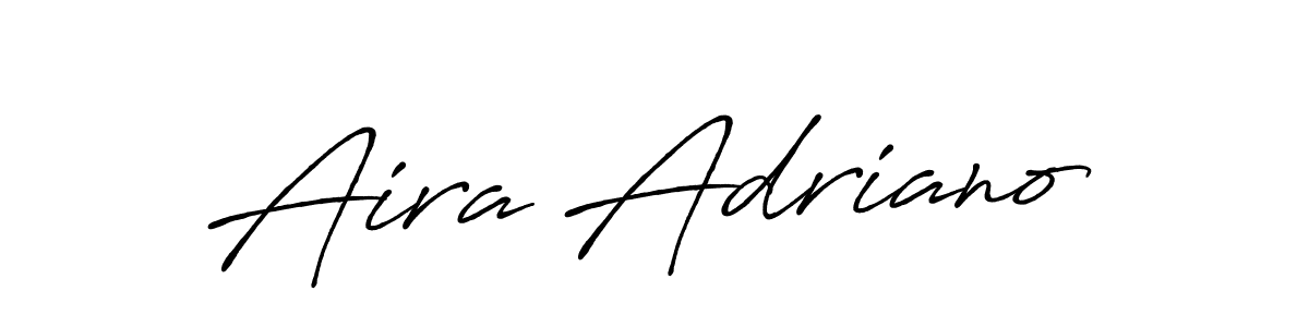 if you are searching for the best signature style for your name Aira Adriano. so please give up your signature search. here we have designed multiple signature styles  using Antro_Vectra_Bolder. Aira Adriano signature style 7 images and pictures png