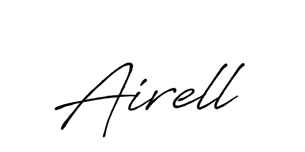 You should practise on your own different ways (Antro_Vectra_Bolder) to write your name (Airell) in signature. don't let someone else do it for you. Airell signature style 7 images and pictures png