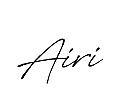 You should practise on your own different ways (Antro_Vectra_Bolder) to write your name (Airi) in signature. don't let someone else do it for you. Airi signature style 7 images and pictures png