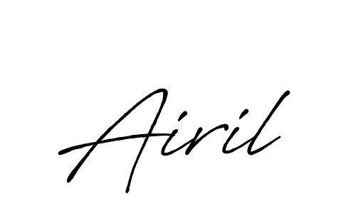 You should practise on your own different ways (Antro_Vectra_Bolder) to write your name (Airil) in signature. don't let someone else do it for you. Airil signature style 7 images and pictures png