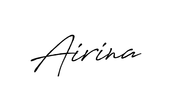 Antro_Vectra_Bolder is a professional signature style that is perfect for those who want to add a touch of class to their signature. It is also a great choice for those who want to make their signature more unique. Get Airina name to fancy signature for free. Airina signature style 7 images and pictures png