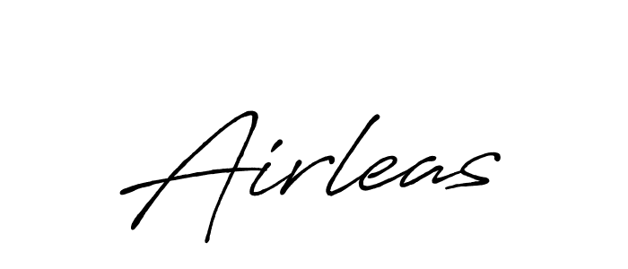 Also we have Airleas name is the best signature style. Create professional handwritten signature collection using Antro_Vectra_Bolder autograph style. Airleas signature style 7 images and pictures png