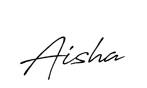 Make a beautiful signature design for name Aisha. With this signature (Antro_Vectra_Bolder) style, you can create a handwritten signature for free. Aisha signature style 7 images and pictures png