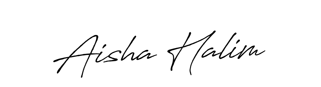 You can use this online signature creator to create a handwritten signature for the name Aisha Halim. This is the best online autograph maker. Aisha Halim signature style 7 images and pictures png