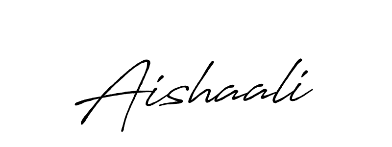 Also You can easily find your signature by using the search form. We will create Aishaali name handwritten signature images for you free of cost using Antro_Vectra_Bolder sign style. Aishaali signature style 7 images and pictures png