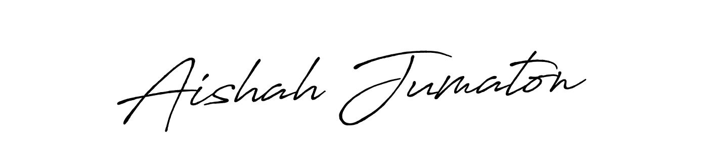 Here are the top 10 professional signature styles for the name Aishah Jumaton. These are the best autograph styles you can use for your name. Aishah Jumaton signature style 7 images and pictures png