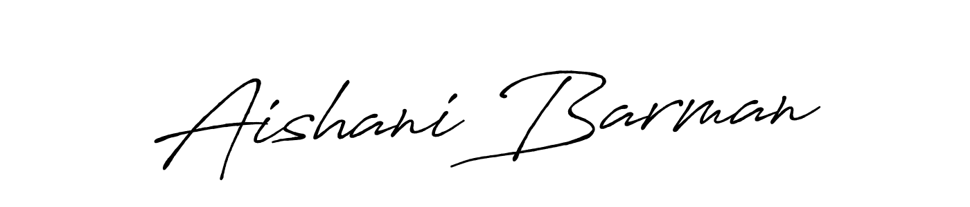 Once you've used our free online signature maker to create your best signature Antro_Vectra_Bolder style, it's time to enjoy all of the benefits that Aishani Barman name signing documents. Aishani Barman signature style 7 images and pictures png