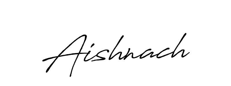 Make a beautiful signature design for name Aishnach. Use this online signature maker to create a handwritten signature for free. Aishnach signature style 7 images and pictures png