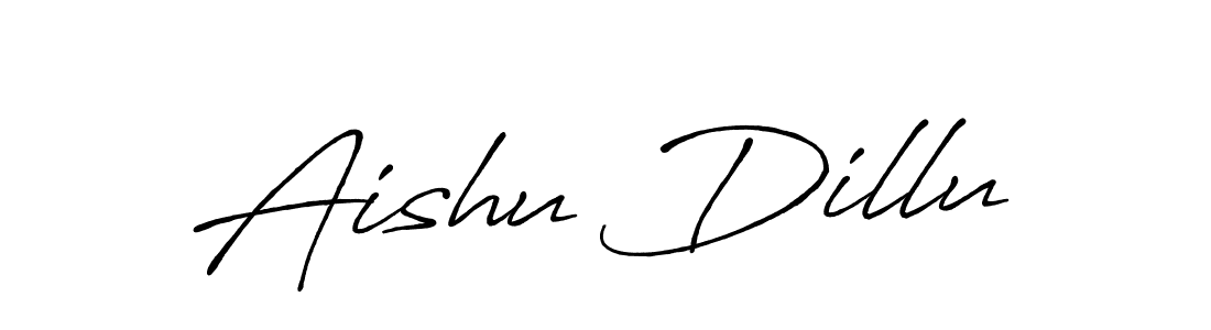 Once you've used our free online signature maker to create your best signature Antro_Vectra_Bolder style, it's time to enjoy all of the benefits that Aishu Dillu name signing documents. Aishu Dillu signature style 7 images and pictures png