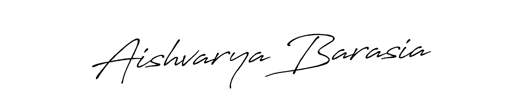 Design your own signature with our free online signature maker. With this signature software, you can create a handwritten (Antro_Vectra_Bolder) signature for name Aishvarya Barasia. Aishvarya Barasia signature style 7 images and pictures png