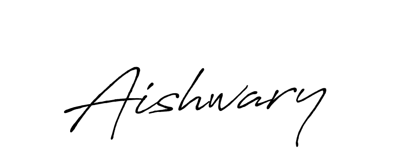 Create a beautiful signature design for name Aishwary. With this signature (Antro_Vectra_Bolder) fonts, you can make a handwritten signature for free. Aishwary signature style 7 images and pictures png