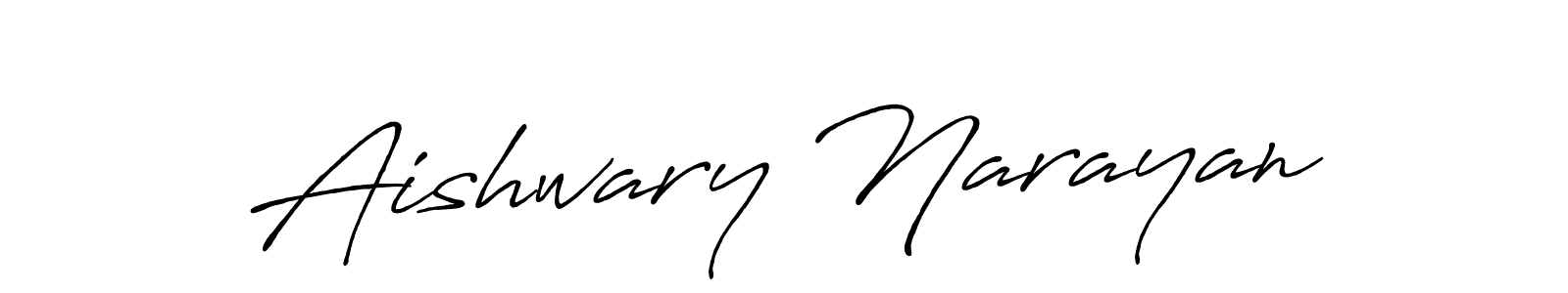 Similarly Antro_Vectra_Bolder is the best handwritten signature design. Signature creator online .You can use it as an online autograph creator for name Aishwary Narayan. Aishwary Narayan signature style 7 images and pictures png