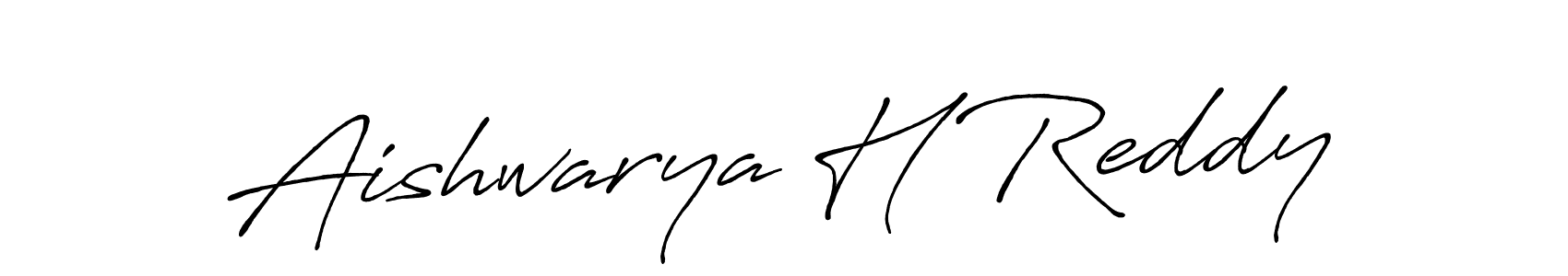 Similarly Antro_Vectra_Bolder is the best handwritten signature design. Signature creator online .You can use it as an online autograph creator for name Aishwarya H Reddy. Aishwarya H Reddy signature style 7 images and pictures png