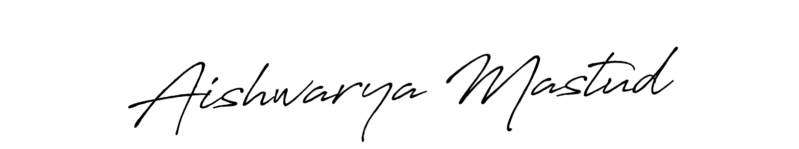 if you are searching for the best signature style for your name Aishwarya Mastud. so please give up your signature search. here we have designed multiple signature styles  using Antro_Vectra_Bolder. Aishwarya Mastud signature style 7 images and pictures png