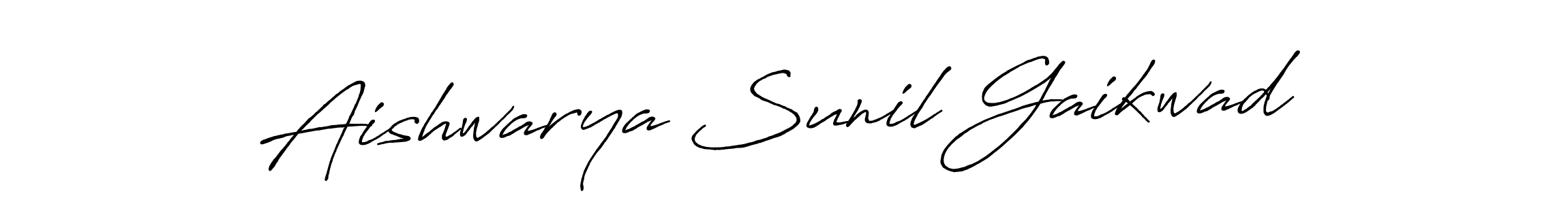 The best way (Antro_Vectra_Bolder) to make a short signature is to pick only two or three words in your name. The name Aishwarya Sunil Gaikwad include a total of six letters. For converting this name. Aishwarya Sunil Gaikwad signature style 7 images and pictures png