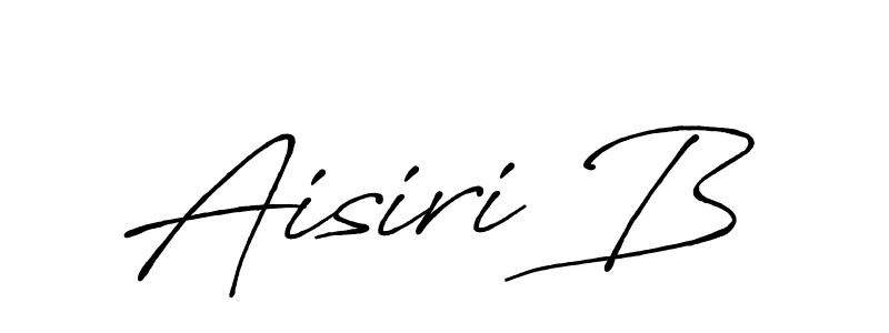 Similarly Antro_Vectra_Bolder is the best handwritten signature design. Signature creator online .You can use it as an online autograph creator for name Aisiri B. Aisiri B signature style 7 images and pictures png