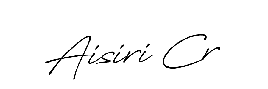 It looks lik you need a new signature style for name Aisiri Cr. Design unique handwritten (Antro_Vectra_Bolder) signature with our free signature maker in just a few clicks. Aisiri Cr signature style 7 images and pictures png