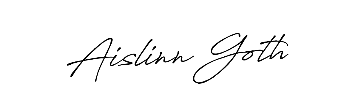 Similarly Antro_Vectra_Bolder is the best handwritten signature design. Signature creator online .You can use it as an online autograph creator for name Aislinn Goth. Aislinn Goth signature style 7 images and pictures png