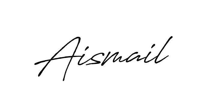 How to Draw Aismail signature style? Antro_Vectra_Bolder is a latest design signature styles for name Aismail. Aismail signature style 7 images and pictures png