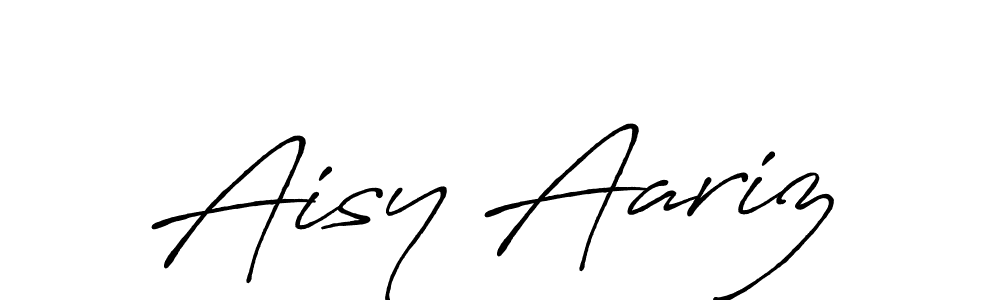You should practise on your own different ways (Antro_Vectra_Bolder) to write your name (Aisy Aariz) in signature. don't let someone else do it for you. Aisy Aariz signature style 7 images and pictures png