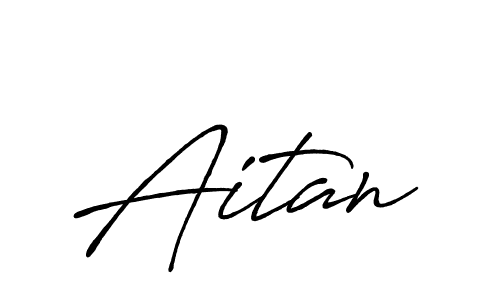 Also You can easily find your signature by using the search form. We will create Aitan name handwritten signature images for you free of cost using Antro_Vectra_Bolder sign style. Aitan signature style 7 images and pictures png