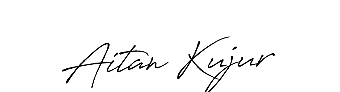 You should practise on your own different ways (Antro_Vectra_Bolder) to write your name (Aitan Kujur) in signature. don't let someone else do it for you. Aitan Kujur signature style 7 images and pictures png