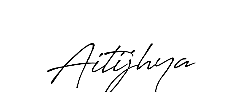 Also we have Aitijhya name is the best signature style. Create professional handwritten signature collection using Antro_Vectra_Bolder autograph style. Aitijhya signature style 7 images and pictures png