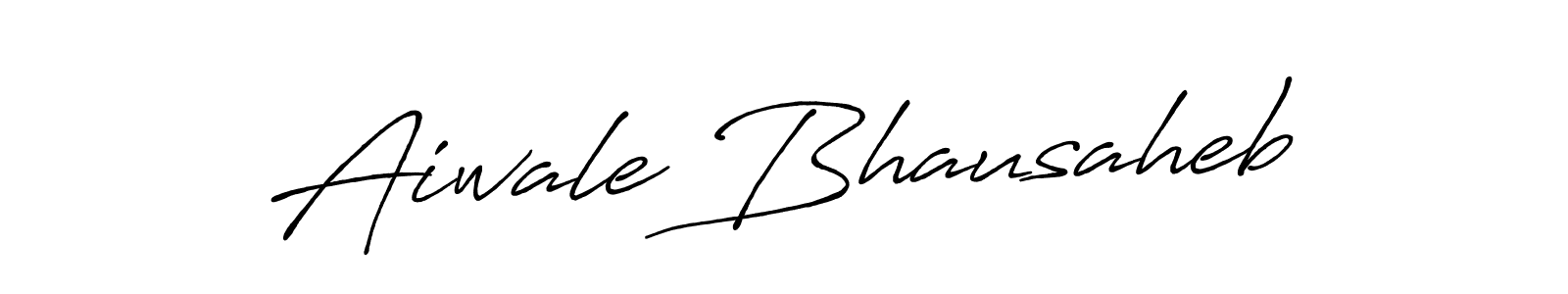 Design your own signature with our free online signature maker. With this signature software, you can create a handwritten (Antro_Vectra_Bolder) signature for name Aiwale Bhausaheb. Aiwale Bhausaheb signature style 7 images and pictures png