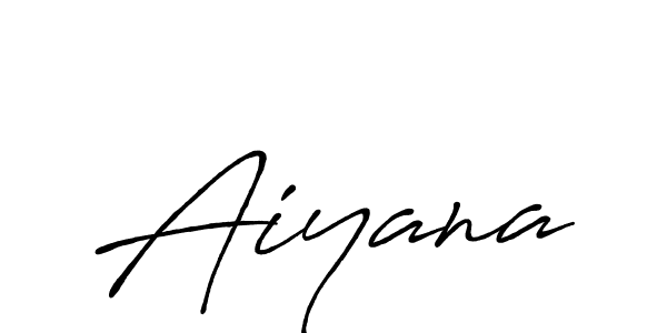 Make a beautiful signature design for name Aiyana. Use this online signature maker to create a handwritten signature for free. Aiyana signature style 7 images and pictures png