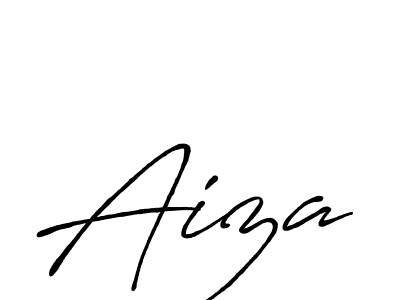 Also we have Aiza name is the best signature style. Create professional handwritten signature collection using Antro_Vectra_Bolder autograph style. Aiza signature style 7 images and pictures png