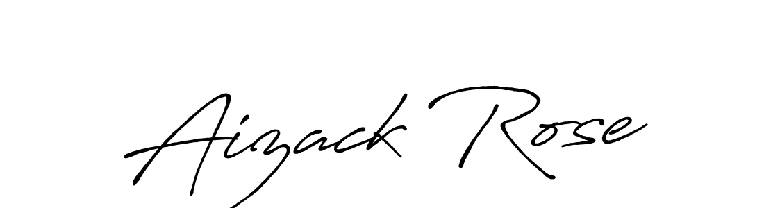 Use a signature maker to create a handwritten signature online. With this signature software, you can design (Antro_Vectra_Bolder) your own signature for name Aizack Rose. Aizack Rose signature style 7 images and pictures png