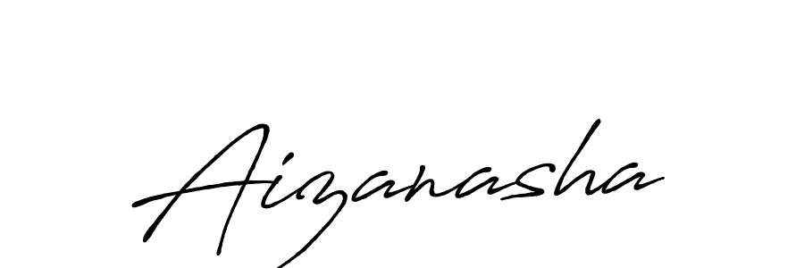 Also You can easily find your signature by using the search form. We will create Aizanasha name handwritten signature images for you free of cost using Antro_Vectra_Bolder sign style. Aizanasha signature style 7 images and pictures png