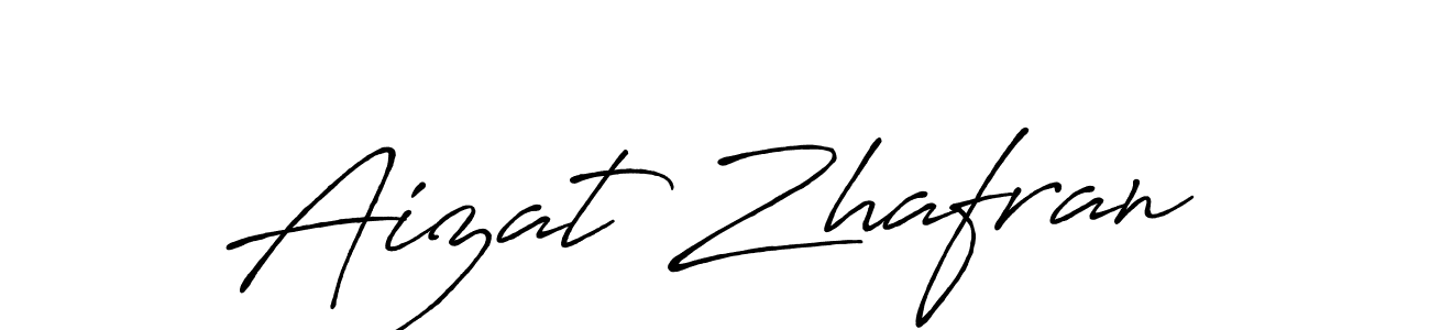 It looks lik you need a new signature style for name Aizat Zhafran. Design unique handwritten (Antro_Vectra_Bolder) signature with our free signature maker in just a few clicks. Aizat Zhafran signature style 7 images and pictures png