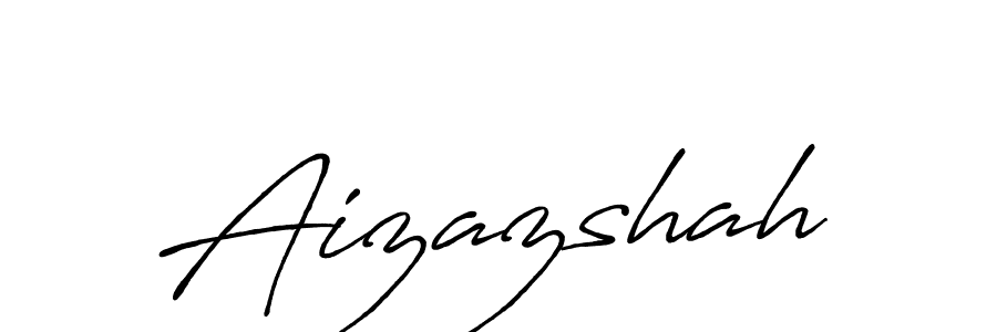 Aizazshah stylish signature style. Best Handwritten Sign (Antro_Vectra_Bolder) for my name. Handwritten Signature Collection Ideas for my name Aizazshah. Aizazshah signature style 7 images and pictures png