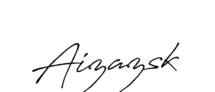 Aizazsk stylish signature style. Best Handwritten Sign (Antro_Vectra_Bolder) for my name. Handwritten Signature Collection Ideas for my name Aizazsk. Aizazsk signature style 7 images and pictures png