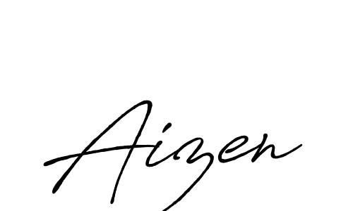 How to make Aizen name signature. Use Antro_Vectra_Bolder style for creating short signs online. This is the latest handwritten sign. Aizen signature style 7 images and pictures png