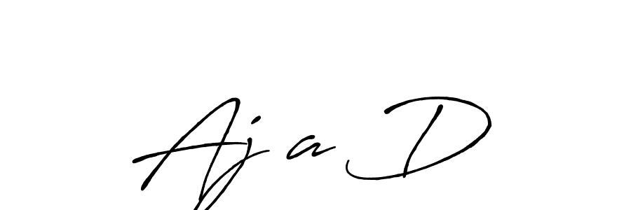 Ajša Dž stylish signature style. Best Handwritten Sign (Antro_Vectra_Bolder) for my name. Handwritten Signature Collection Ideas for my name Ajša Dž. Ajša Dž signature style 7 images and pictures png