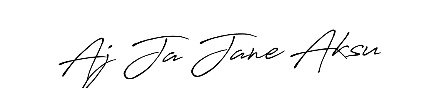 How to Draw Aj Ja Jane Aksu signature style? Antro_Vectra_Bolder is a latest design signature styles for name Aj Ja Jane Aksu. Aj Ja Jane Aksu signature style 7 images and pictures png