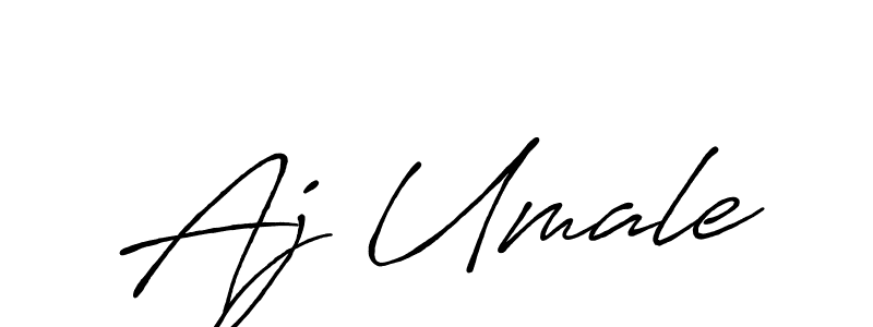 Similarly Antro_Vectra_Bolder is the best handwritten signature design. Signature creator online .You can use it as an online autograph creator for name Aj Umale. Aj Umale signature style 7 images and pictures png