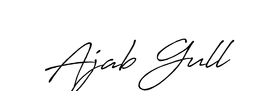 if you are searching for the best signature style for your name Ajab Gull. so please give up your signature search. here we have designed multiple signature styles  using Antro_Vectra_Bolder. Ajab Gull signature style 7 images and pictures png