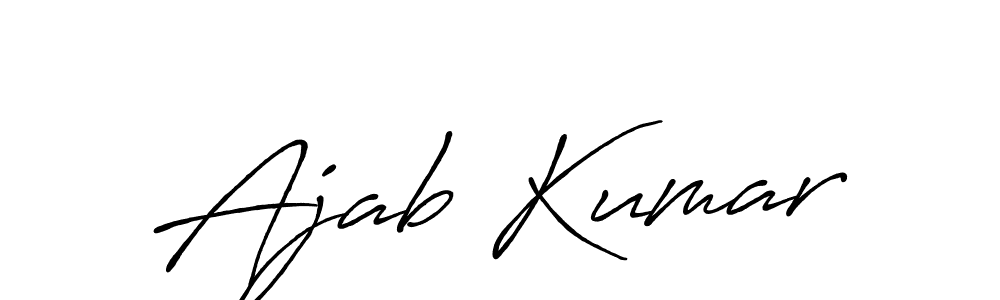 How to Draw Ajab Kumar signature style? Antro_Vectra_Bolder is a latest design signature styles for name Ajab Kumar. Ajab Kumar signature style 7 images and pictures png