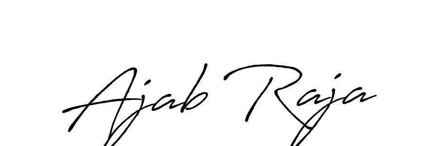 How to Draw Ajab Raja signature style? Antro_Vectra_Bolder is a latest design signature styles for name Ajab Raja. Ajab Raja signature style 7 images and pictures png
