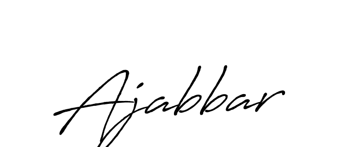 Make a beautiful signature design for name Ajabbar. Use this online signature maker to create a handwritten signature for free. Ajabbar signature style 7 images and pictures png