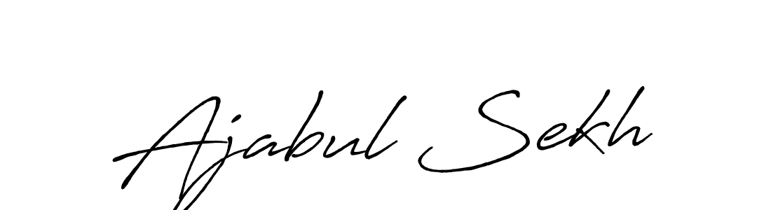 How to Draw Ajabul Sekh signature style? Antro_Vectra_Bolder is a latest design signature styles for name Ajabul Sekh. Ajabul Sekh signature style 7 images and pictures png