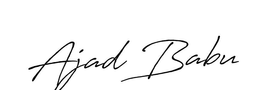 You can use this online signature creator to create a handwritten signature for the name Ajad Babu. This is the best online autograph maker. Ajad Babu signature style 7 images and pictures png